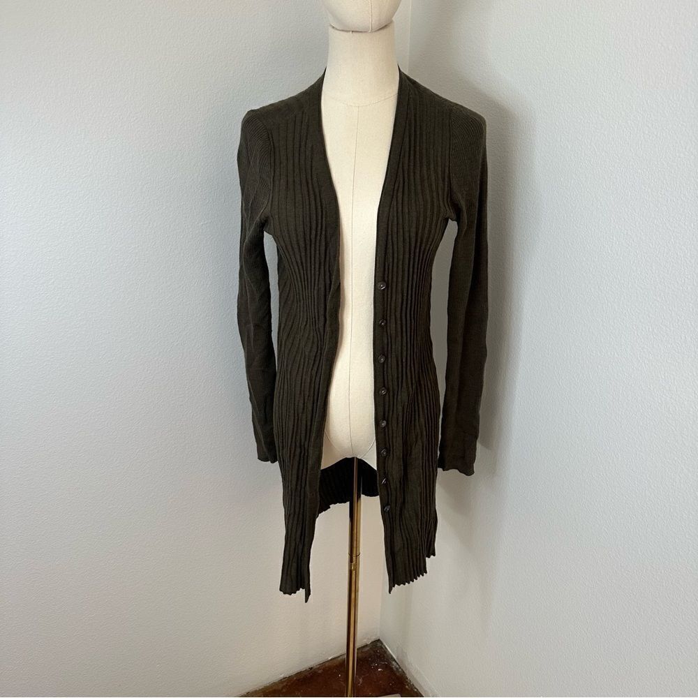 [Eileen‎ Fisher] 100% Merino Wool Cardigan - Size XS